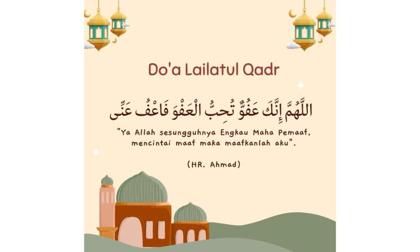 Doa Lailatul Qadar