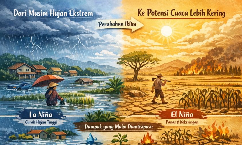Setelah Dibasahi La Niña, Indonesia Bersiap Menghadapi Panasnya El Niño: Apa yang Perlu Diwaspadai?