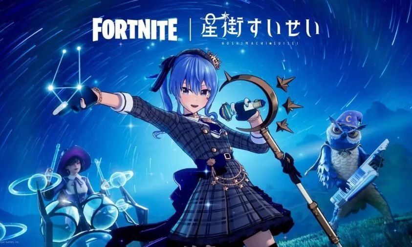 Fortnite Gandeng VTuber Hoshimachi Suisei, Kolaborasi yang Menghubungkan Dunia Game dan Virtual Idol