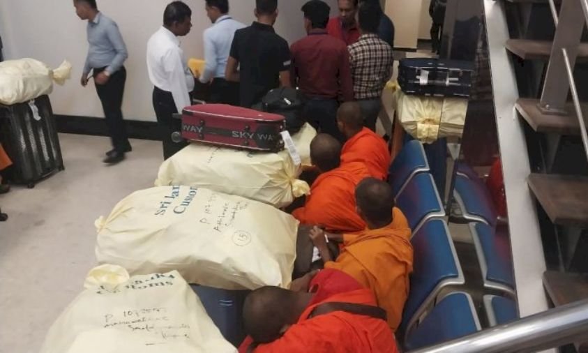 22 Biksu Ditangkap Bawa 110 Kg Ganja di Bandara Sri Lanka, Diduga Terlibat Jaringan Narkoba Internasional