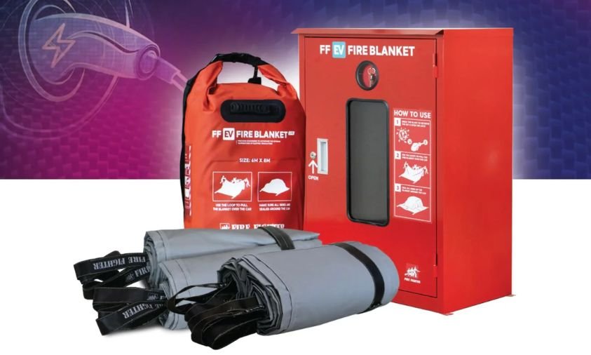 Fire Blanket EV Mobil Listrik