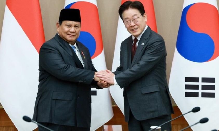 Prabowo dan Lee Jae Myung