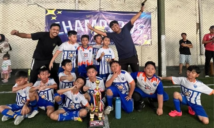 Tim Futsal SD Prestasi Global Raih Juara 3 O2SN Kecamatan Pancoran Mas 2026