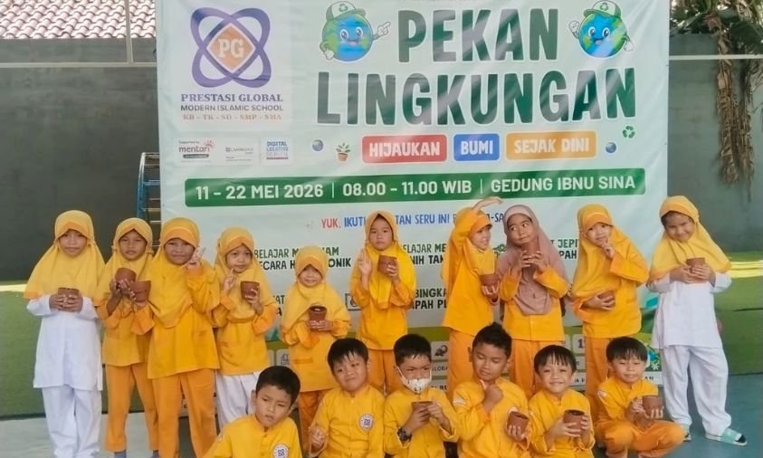 Pekan Lingkungan KB-TK Prestasi Global Ajak Anak Belajar Peduli Alam Lewat Praktik Langsung