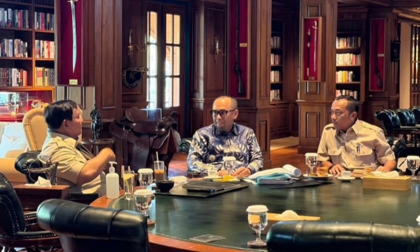 Pertemuan Prabowo dan Ketua PPATK di Hambalang Bahas Pengawasan Keuangan Negara
