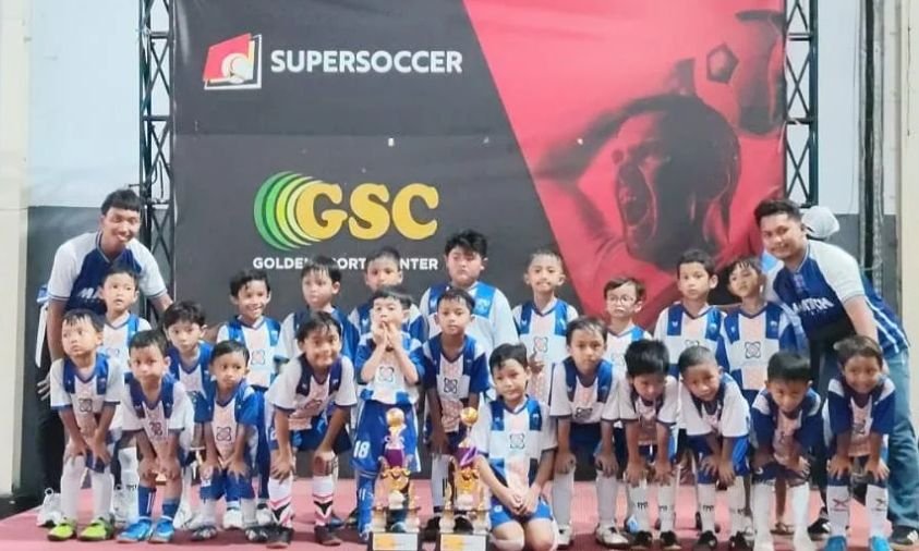 Tim Futsal TK Prestasi Global Raih Juara di Turnamen Golden Sport Center 2026