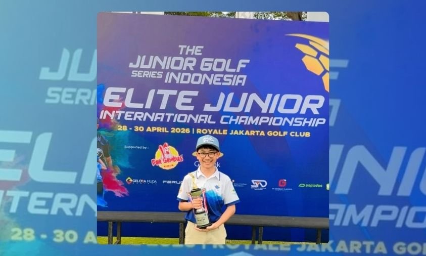 Pegolf Cilik SD Prestasi Global Raih Juara 1 Jakarta Golf Series Internasional