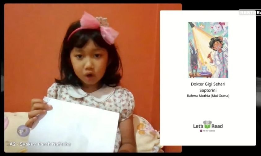 Melalui “Read Aloud”, Prestasi Global Kindergarten Latih Anak Percaya Diri dan Gemar Membaca