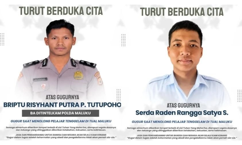 Anggota Polri TNI Gugur