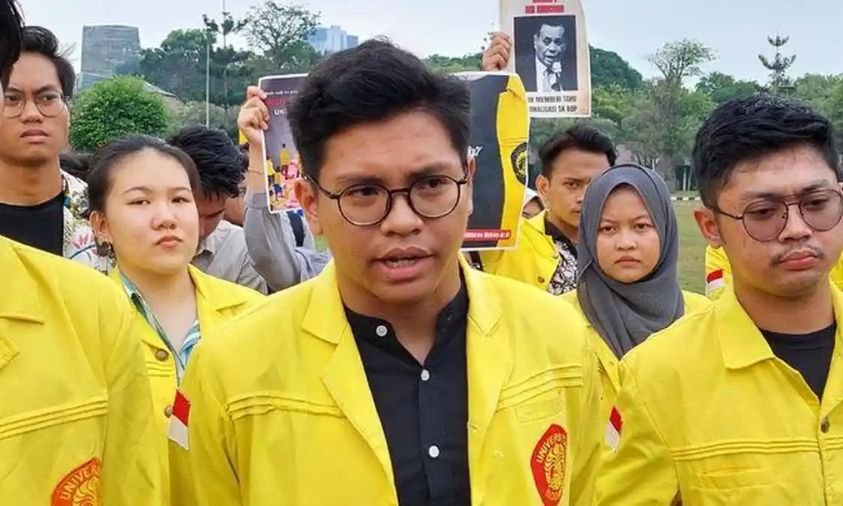 Demo Indonesia Bangkrut Menggema di Jakarta, Mahasiswa Tuntut Pemerintah Akui Kesalahan
