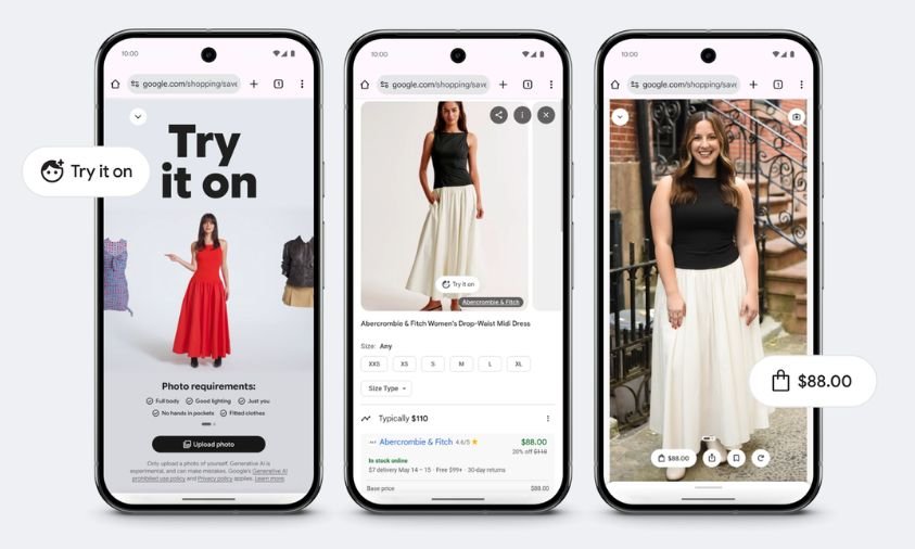 Takut Outfit yang Dibeli Tidak Cocok? Coba Google Try On, Fitur AI Baru yang Resmi Rilis di Indonesia