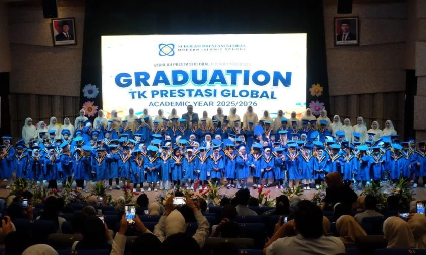 Graduation TK Prestasi Global 2025/2026, Momen Istimewa Lepas Generasi Cilik Menuju Jenjang Baru