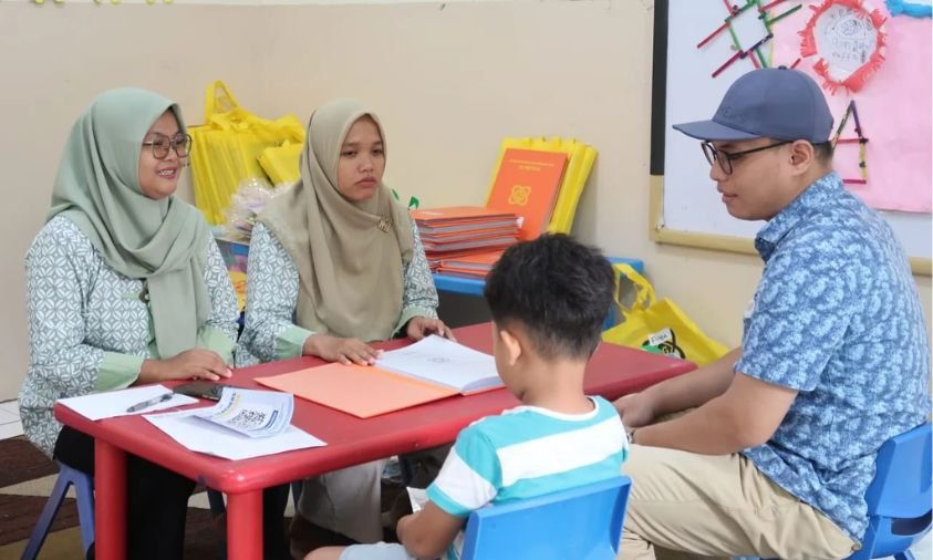 Pengambilan Rapor KB-TK Prestasi Global 2026