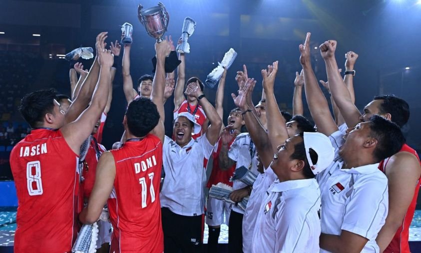 Emas Pertama di AVC Men’s Cup! Timnas Voli Putra Indonesia Cetak Prestasi Bersejarah