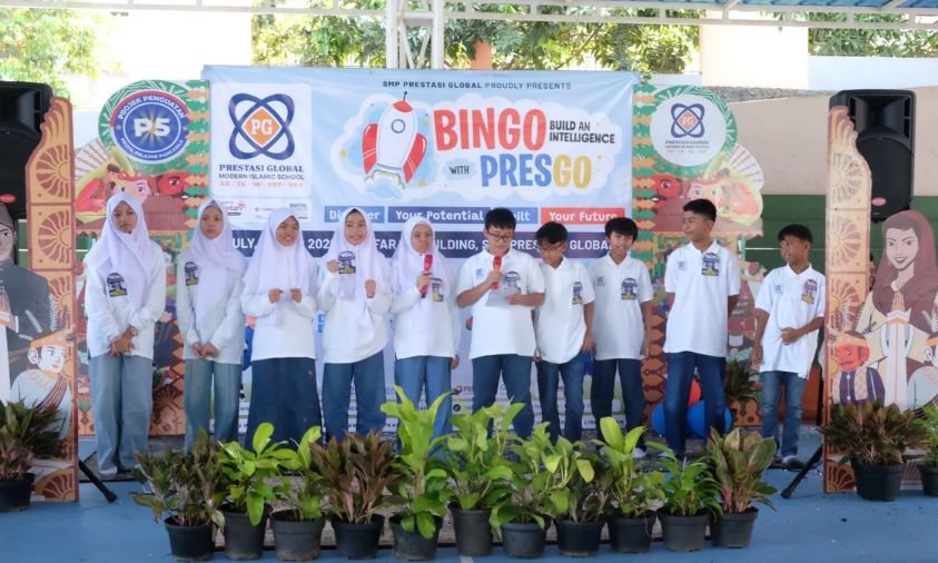 Semarak Hari Pertama BINGO 2026, Peserta Didik Baru SMP Prestasi Global Antusias Kenali Lingkungan Sekolah