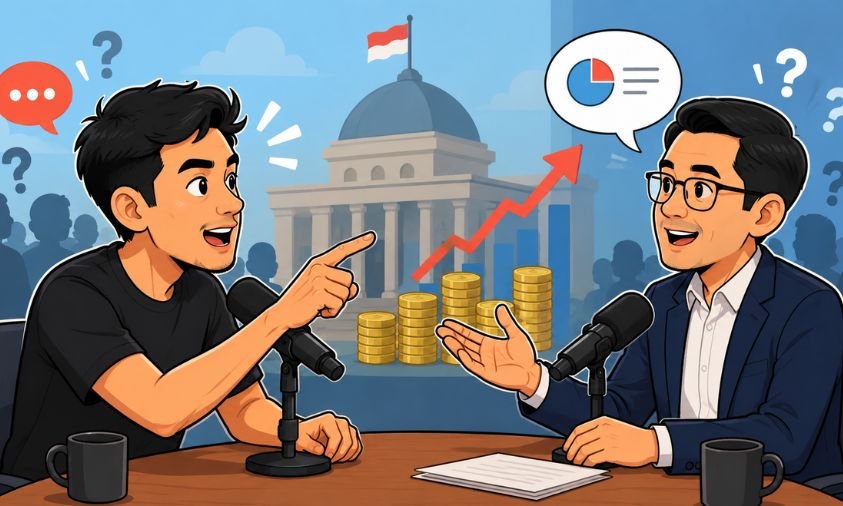 Podcast Deny Sumargo soal Utang Negara Banjir Pro Kontra, Netizen Nilai Terlalu Cepat Menyimpulkan Kemenkeu