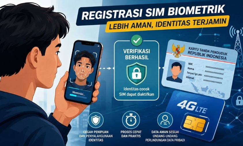 Registrasi SIM Biometrik Resmi Berlaku, Daftar Nomor Baru Kini Wajib Verifikasi Wajah