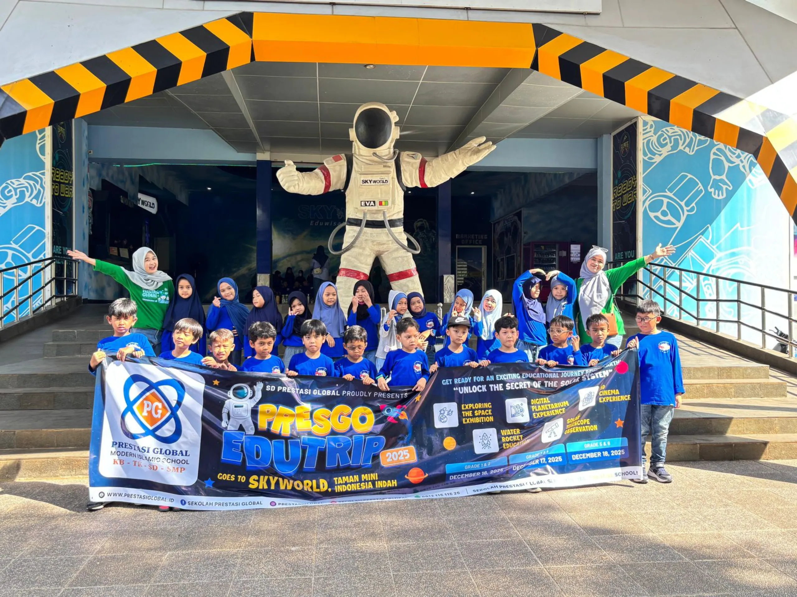 sekolah di depok yang ada edutrip ke luar negeri