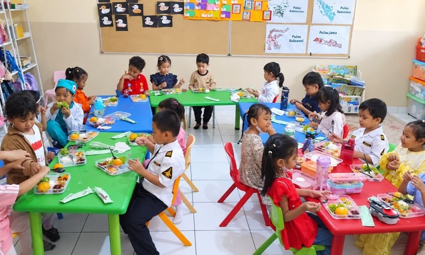 Edukasi Gizi Sehat TK Prestasi Global