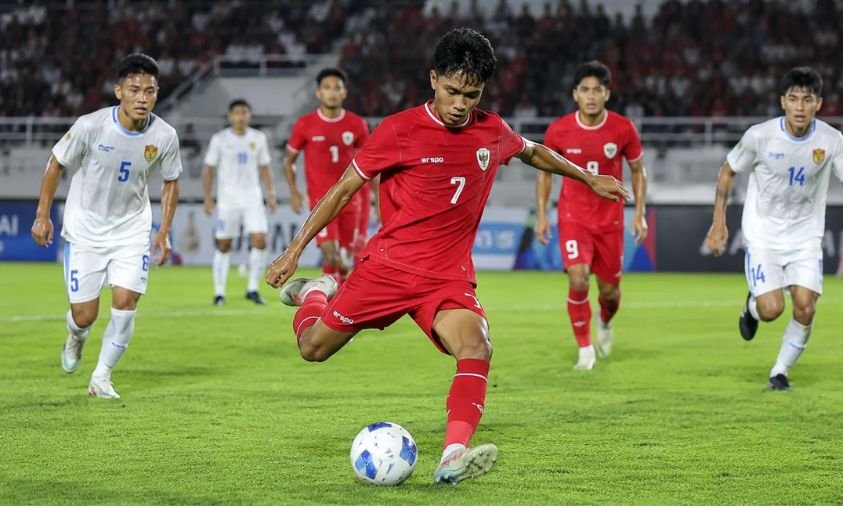 Timnas Indonesia U-20 Hajar Laos 3-0, Zahaby Gholy Cetak Brace dan Garuda Muda Puncaki Grup H