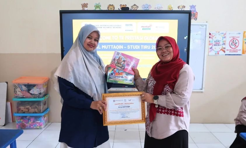 TK Prestasi Global dan TK Al-Muttaqin Perkuat Kolaborasi Lewat Study Tiru