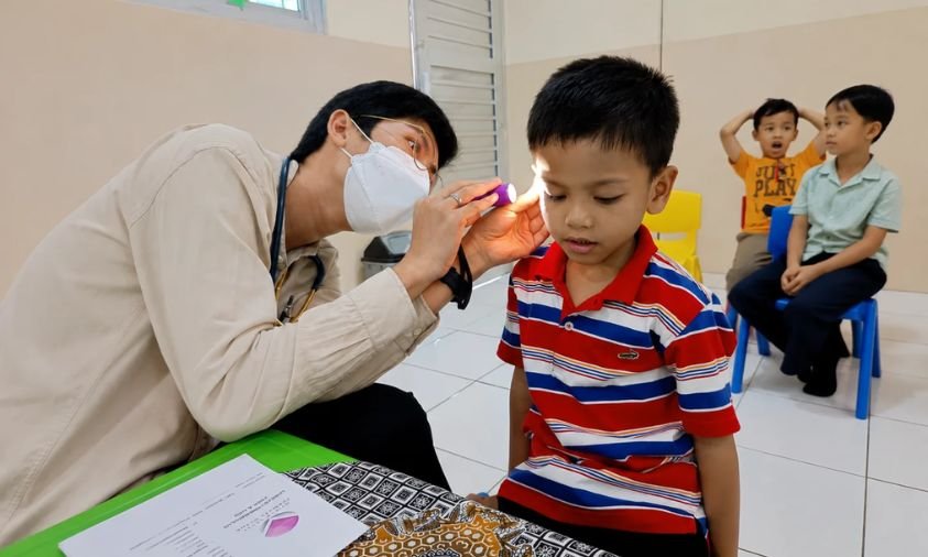 TK Prestasi Global Gelar Pemberian Obat Cacing dan Pemeriksaan Kesehatan untuk Dukung Tumbuh Kembang Anak