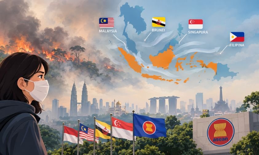 Karhutla Indonesia Jadi Sorotan Regional, Malaysia dan Brunei Dorong Mekanisme ASEAN