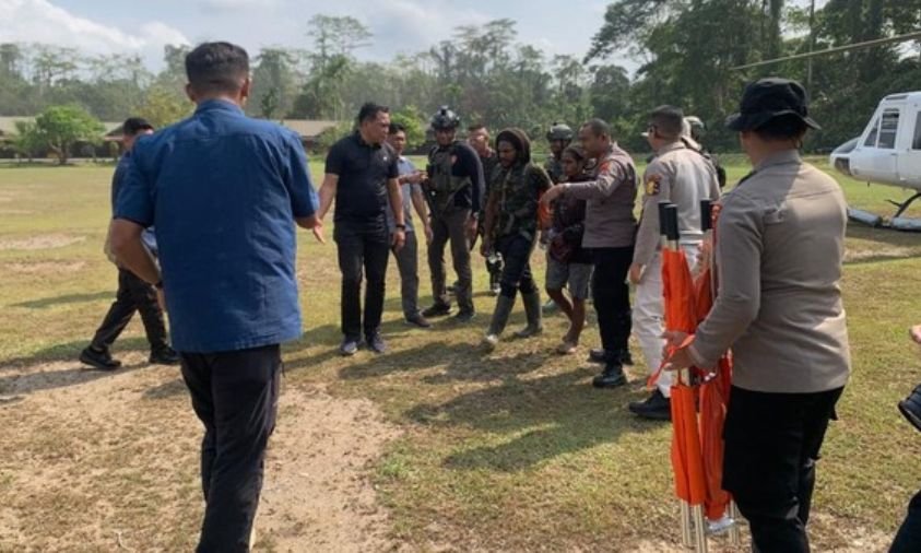 Proses Evakuasi Demerina Uamang