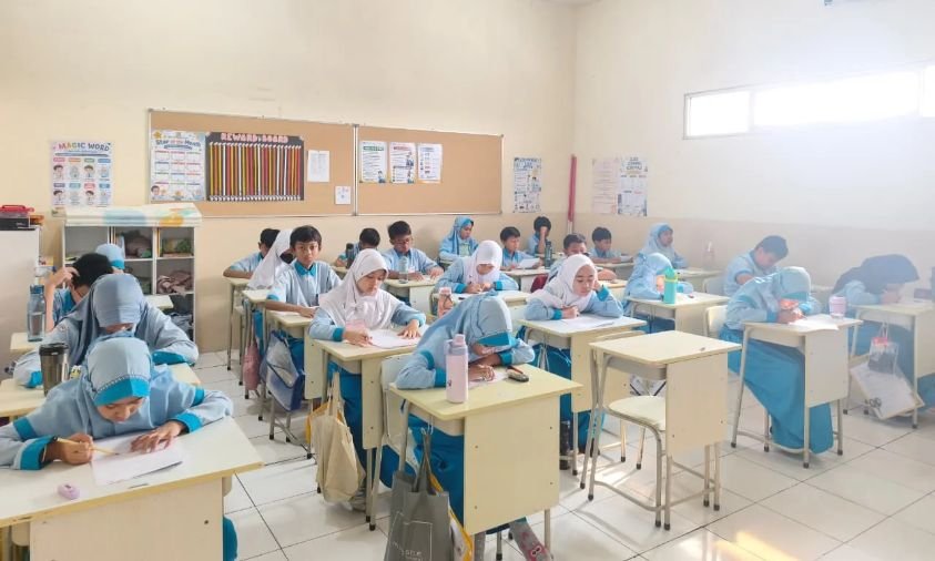 Lima Hari Penuh Evaluasi, Siswa SD Prestasi Global Jalani STS Ganjil 2026/2027