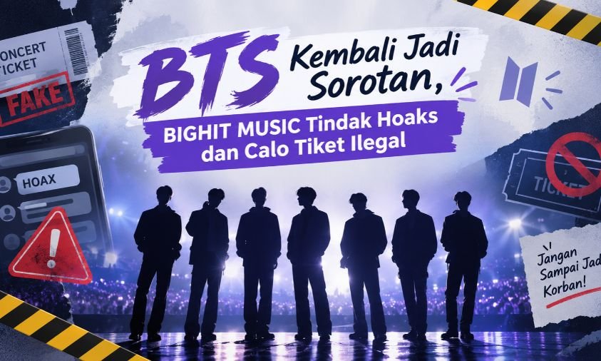 BTS Kembali Jadi Sorotan, BIGHIT MUSIC Tindak Hoaks dan Calo Tiket Ilegal