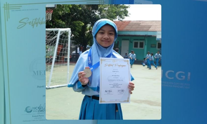 Siswi SD Prestasi Global Raih Medali Perak Depok Math Olympiade 2026