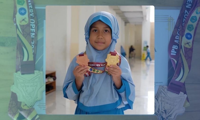 Siswi SD Prestasi Global Raih Dua Gelar Membanggakan di IPB Archery Open 2026