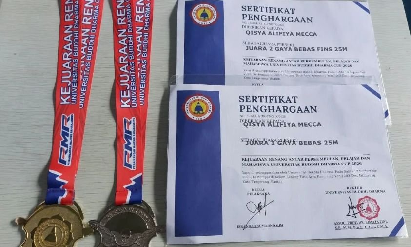Juara UBD Cup 2026 Qisya Alifiya