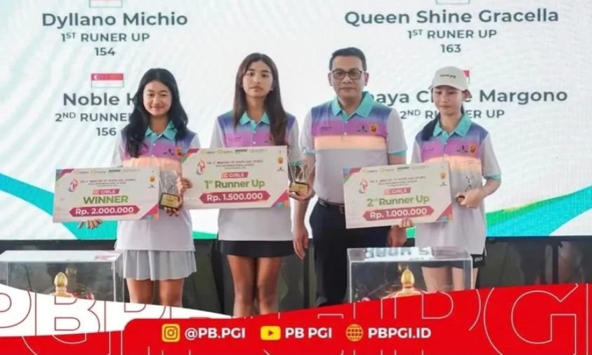 Membanggakan! Siswi SMP Prestasi Global Raih Juara 1 Golf Junior Internasional 2026